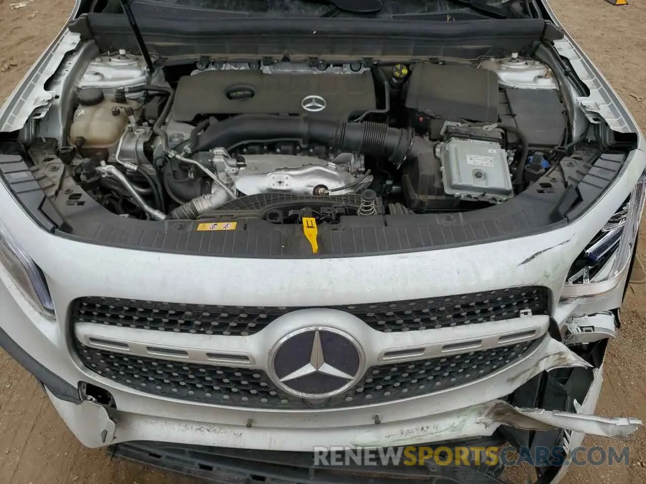12 Photograph of a damaged car W1N4M4HB5MW135814 MERCEDES-BENZ GLB-CLASS 2021
