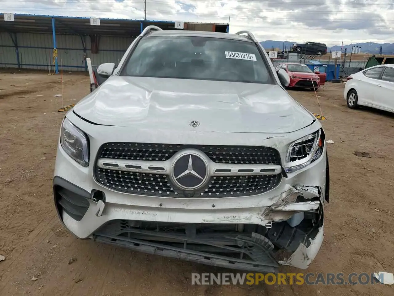 5 Photograph of a damaged car W1N4M4HB5MW135814 MERCEDES-BENZ GLB-CLASS 2021