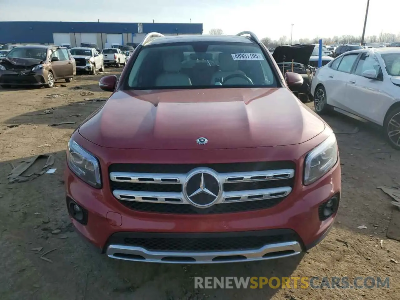 5 Photograph of a damaged car W1N4M4HB6MW102773 MERCEDES-BENZ GLB-CLASS 2021