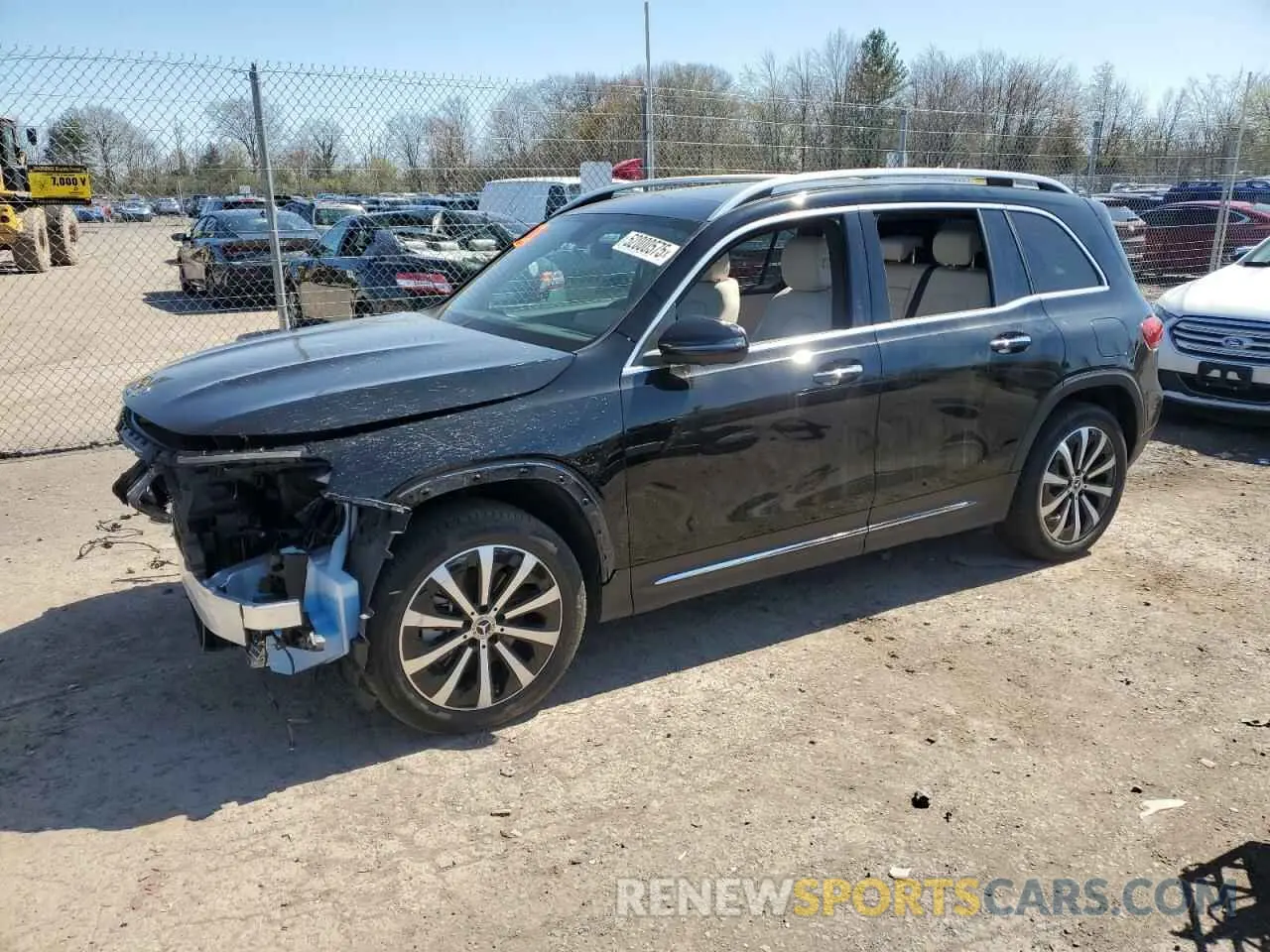 1 Photograph of a damaged car W1N4M4HB7MW151660 MERCEDES-BENZ GLB-CLASS 2021