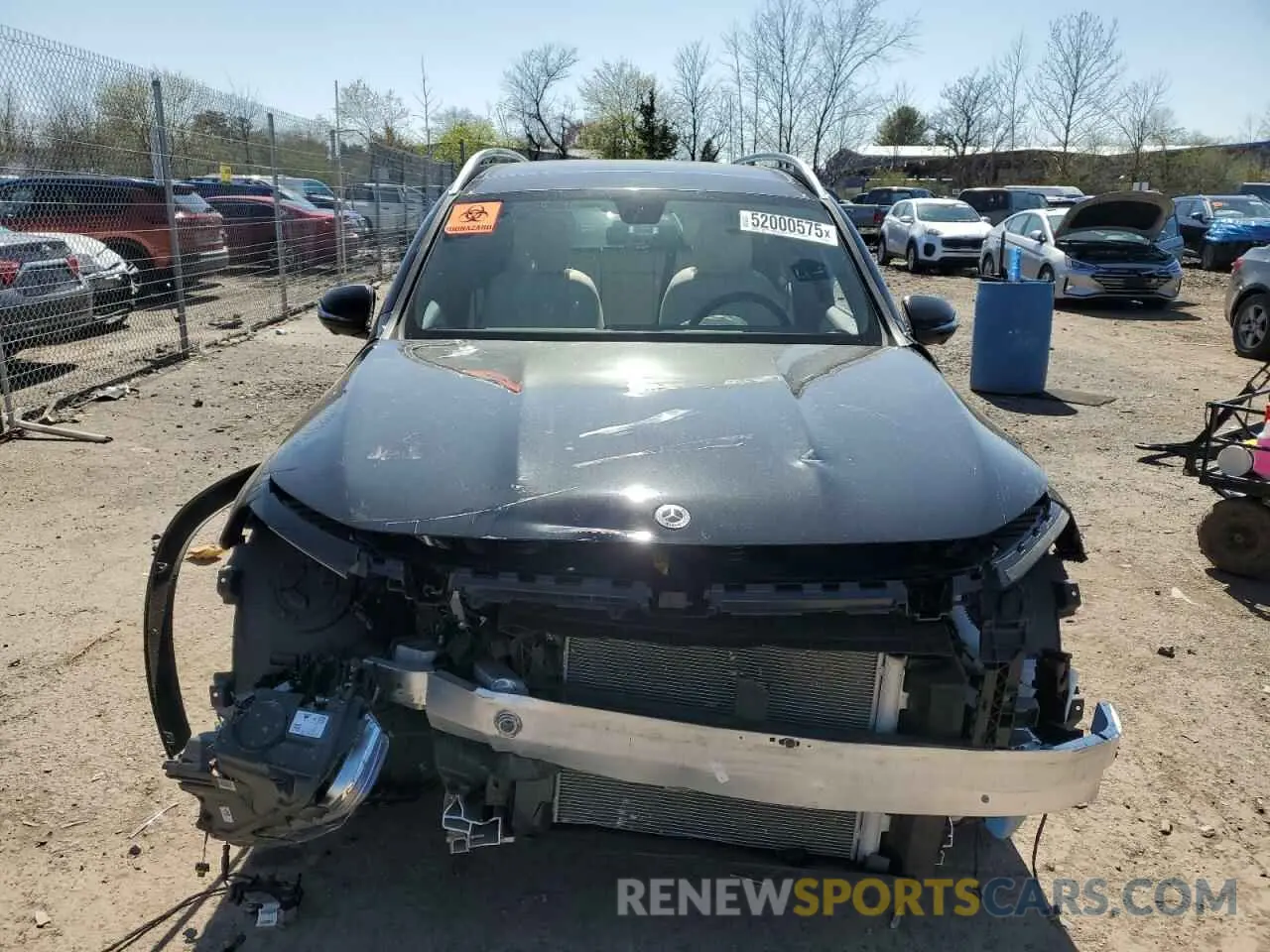 5 Photograph of a damaged car W1N4M4HB7MW151660 MERCEDES-BENZ GLB-CLASS 2021