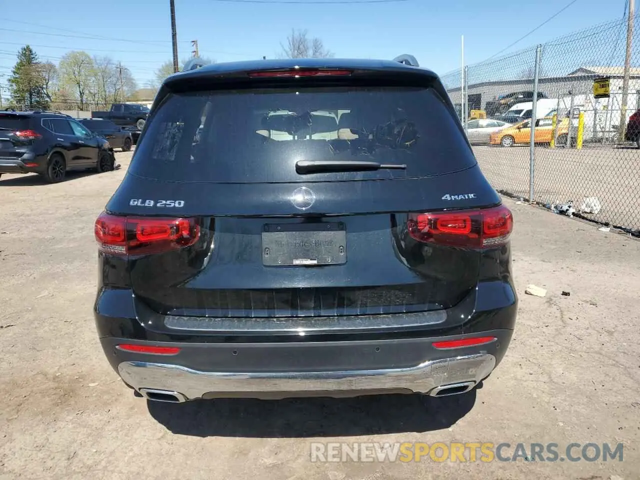 6 Photograph of a damaged car W1N4M4HB7MW151660 MERCEDES-BENZ GLB-CLASS 2021