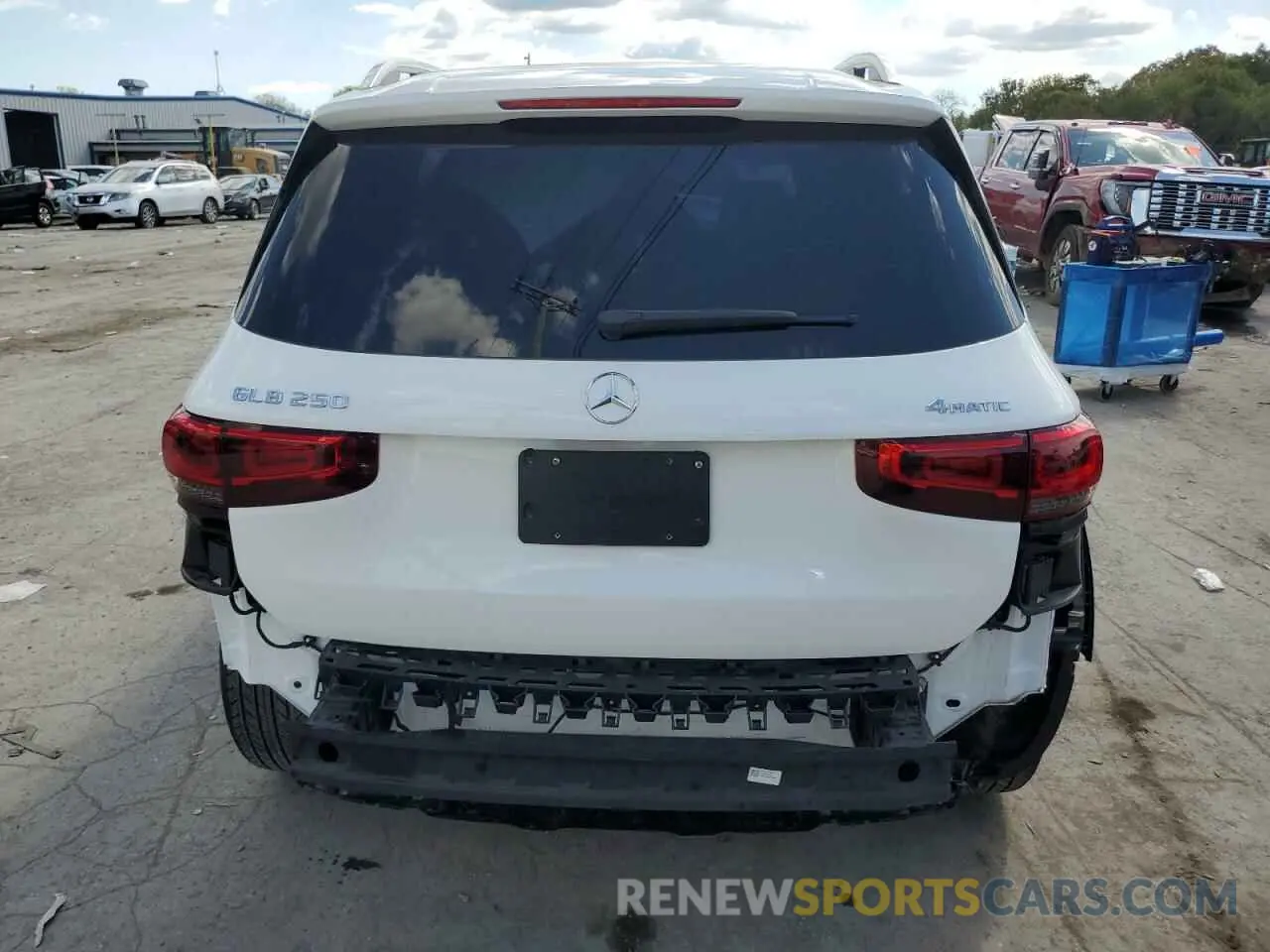 6 Photograph of a damaged car W1N4M4HB9MW103061 MERCEDES-BENZ GLB-CLASS 2021