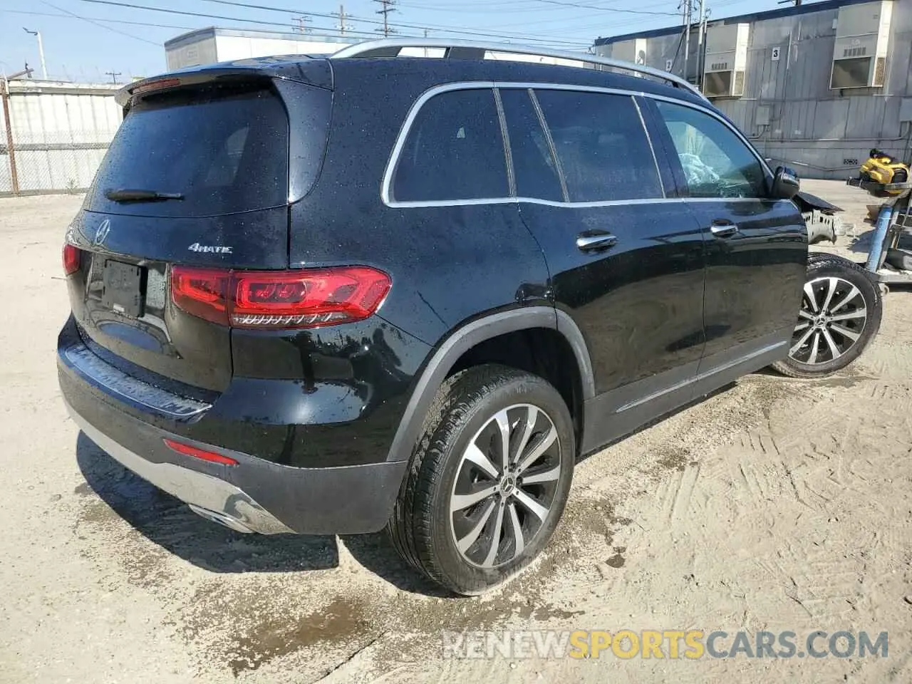 3 Photograph of a damaged car W1N4M4HB9MW120801 MERCEDES-BENZ GLB-CLASS 2021