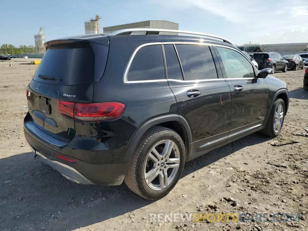 3 Photograph of a damaged car W1N4M4HB9MW131202 MERCEDES-BENZ GLB-CLASS 2021