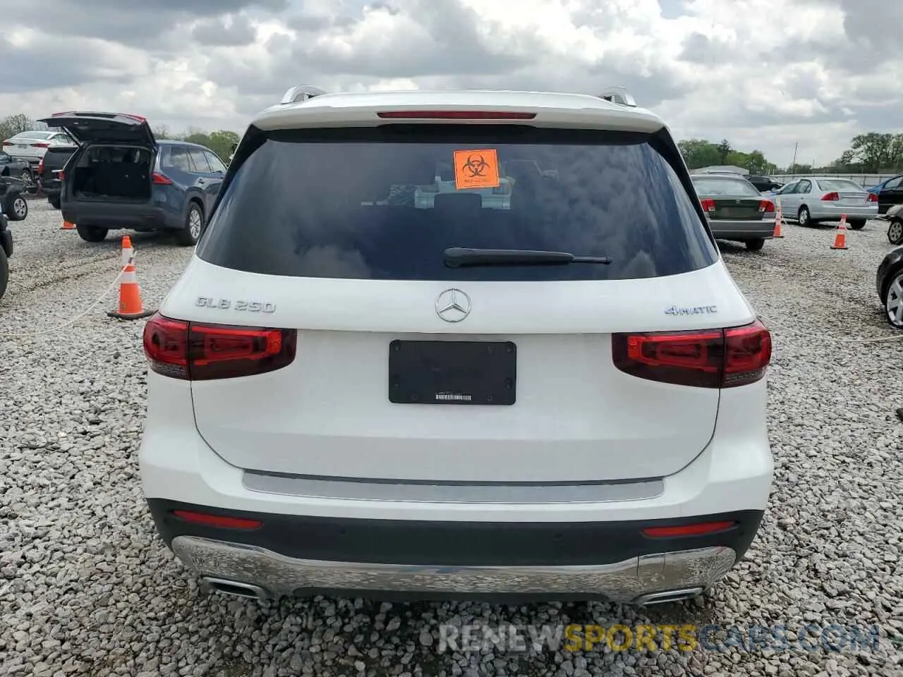 6 Photograph of a damaged car W1N4M4HB9MW154026 MERCEDES-BENZ GLB-CLASS 2021