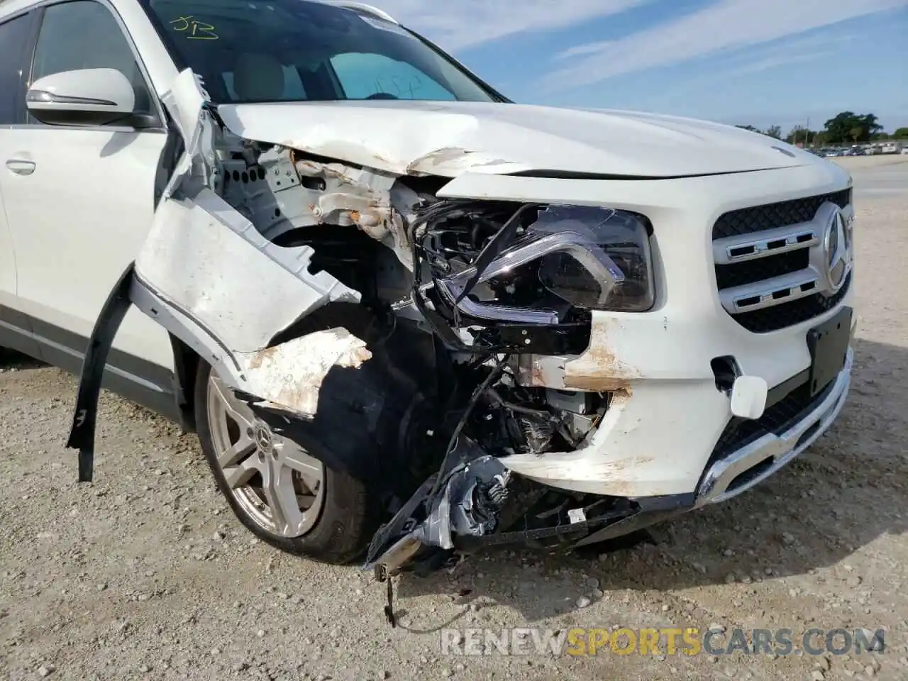 9 Photograph of a damaged car W1N4M4HBXMW121729 MERCEDES-BENZ GLB-CLASS 2021