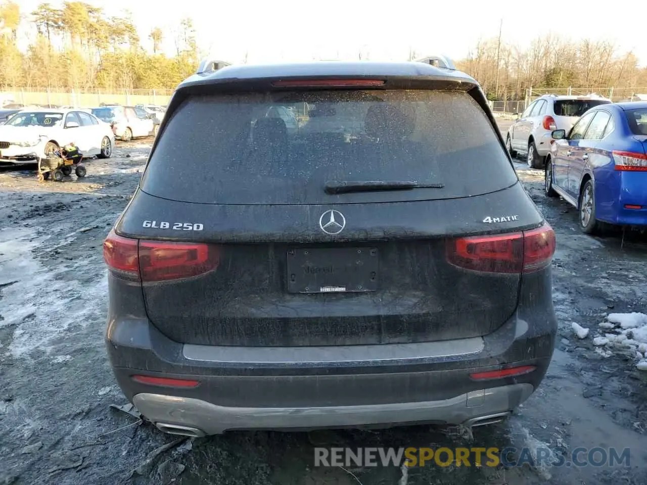 6 Photograph of a damaged car W1N4M4HBXMW125408 MERCEDES-BENZ GLB-CLASS 2021