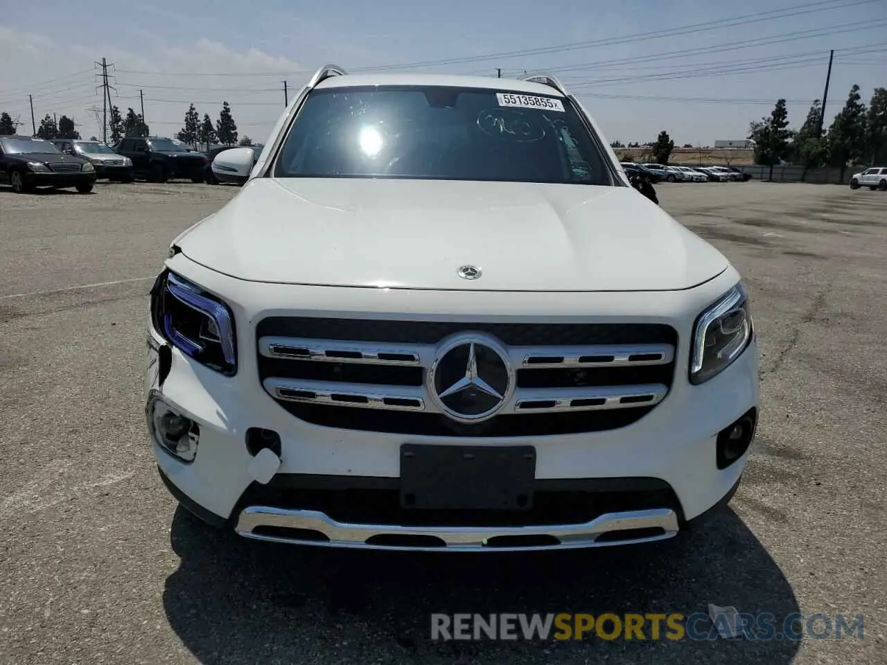 5 Photograph of a damaged car W1N4M4GB0NW250890 MERCEDES-BENZ GLB-CLASS 2022