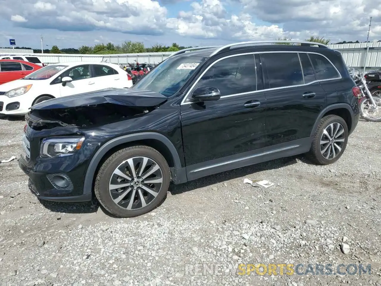 1 Photograph of a damaged car W1N4M4GB3NW251161 MERCEDES-BENZ GLB-CLASS 2022