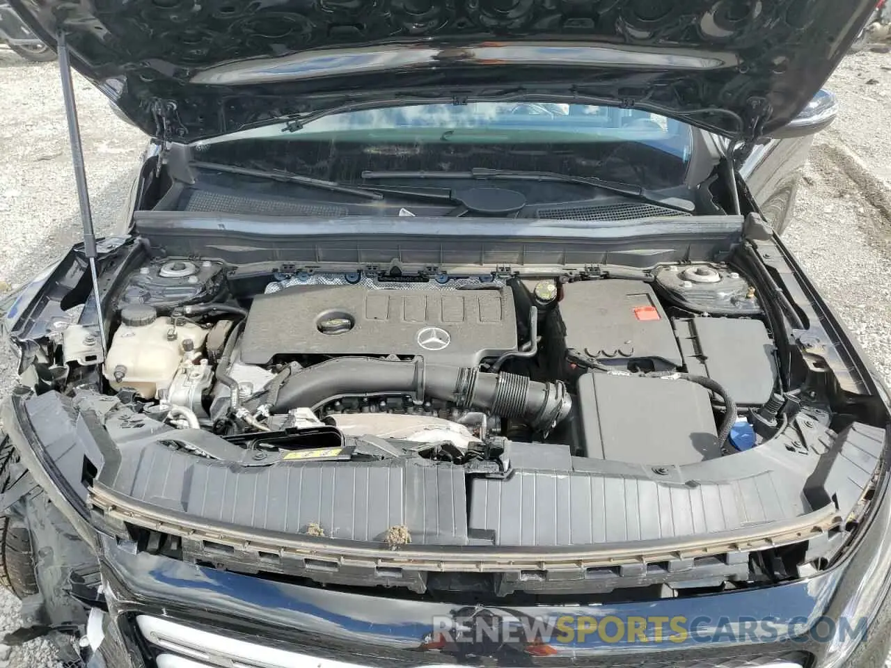 12 Photograph of a damaged car W1N4M4GB3NW251161 MERCEDES-BENZ GLB-CLASS 2022