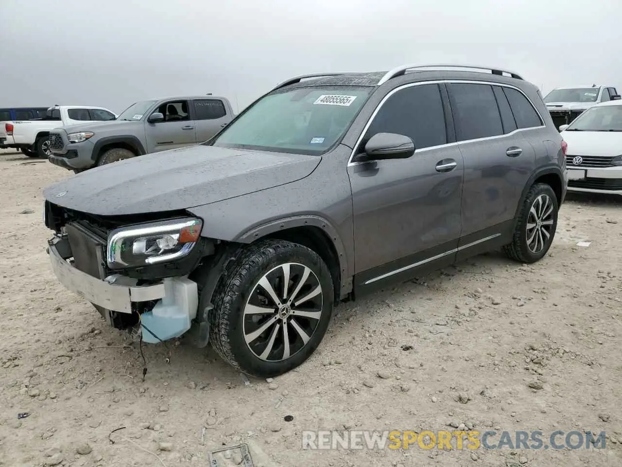 1 Photograph of a damaged car W1N4M4GB8NW259921 MERCEDES-BENZ GLB-CLASS 2022