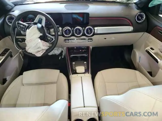 8 Photograph of a damaged car W1N4M4HB0NW198675 MERCEDES-BENZ GLB-CLASS 2022