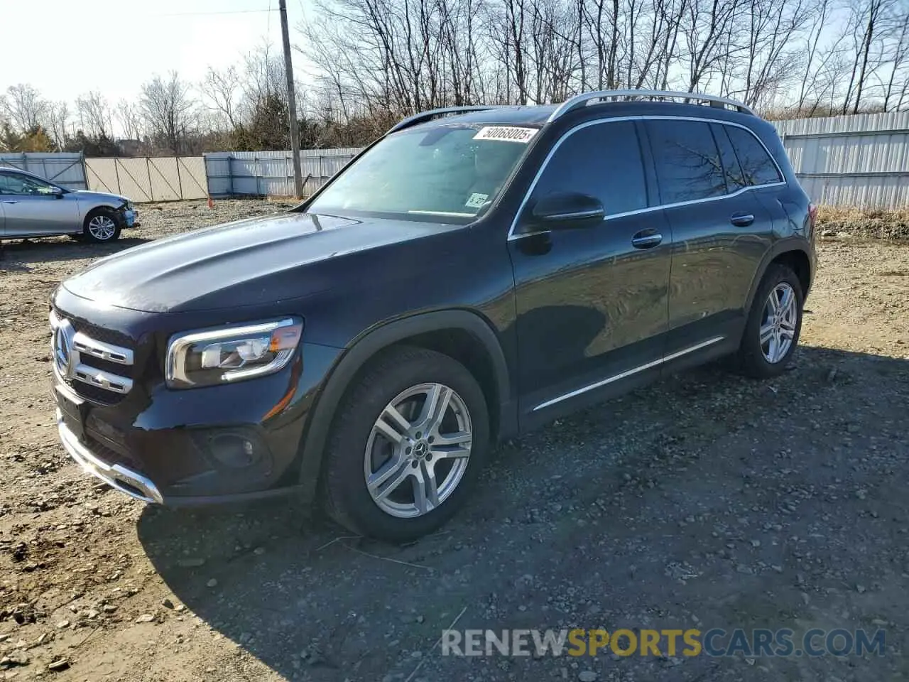 1 Photograph of a damaged car W1N4M4HB2NW180727 MERCEDES-BENZ GLB-CLASS 2022