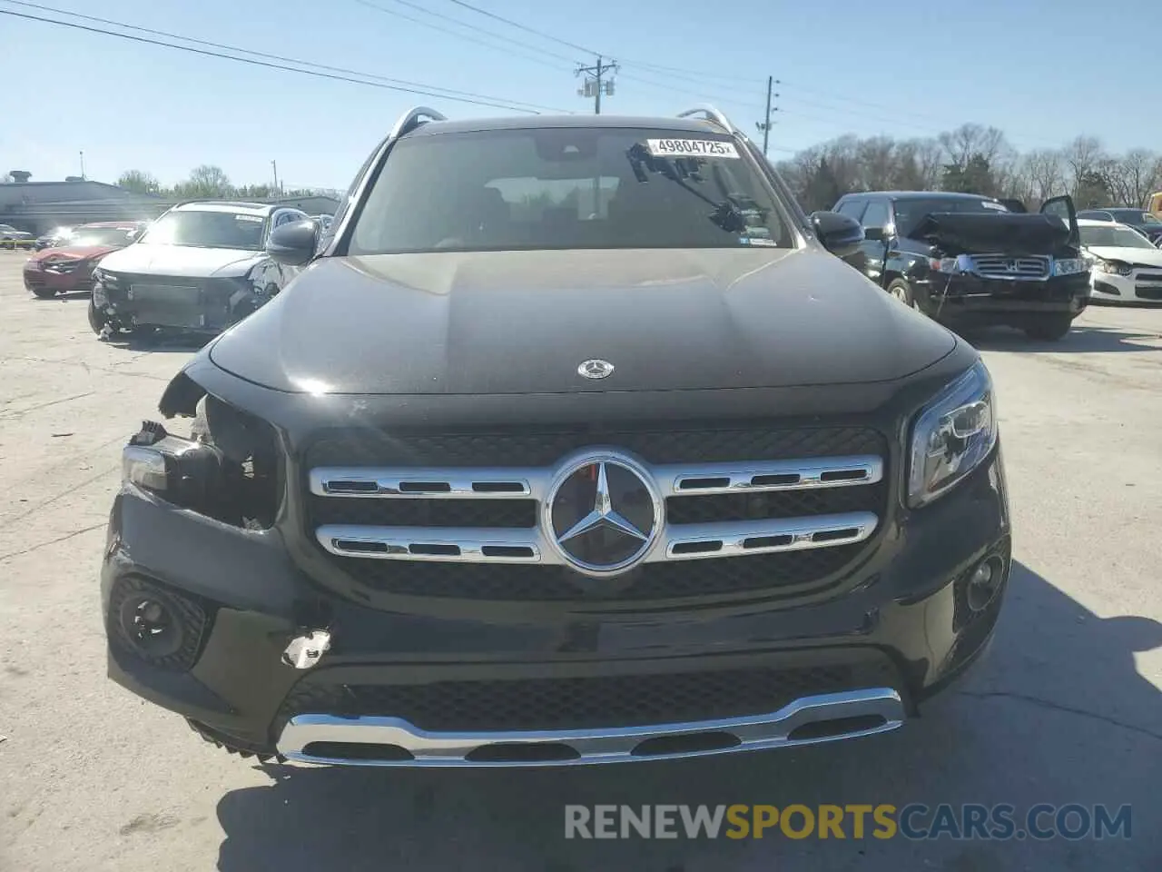 5 Photograph of a damaged car W1N4M4HB2NW237749 MERCEDES-BENZ GLB-CLASS 2022
