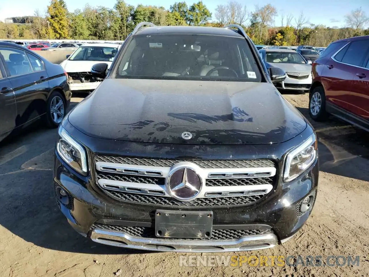 5 Photograph of a damaged car W1N4M4HB2NW242353 MERCEDES-BENZ GLB-CLASS 2022