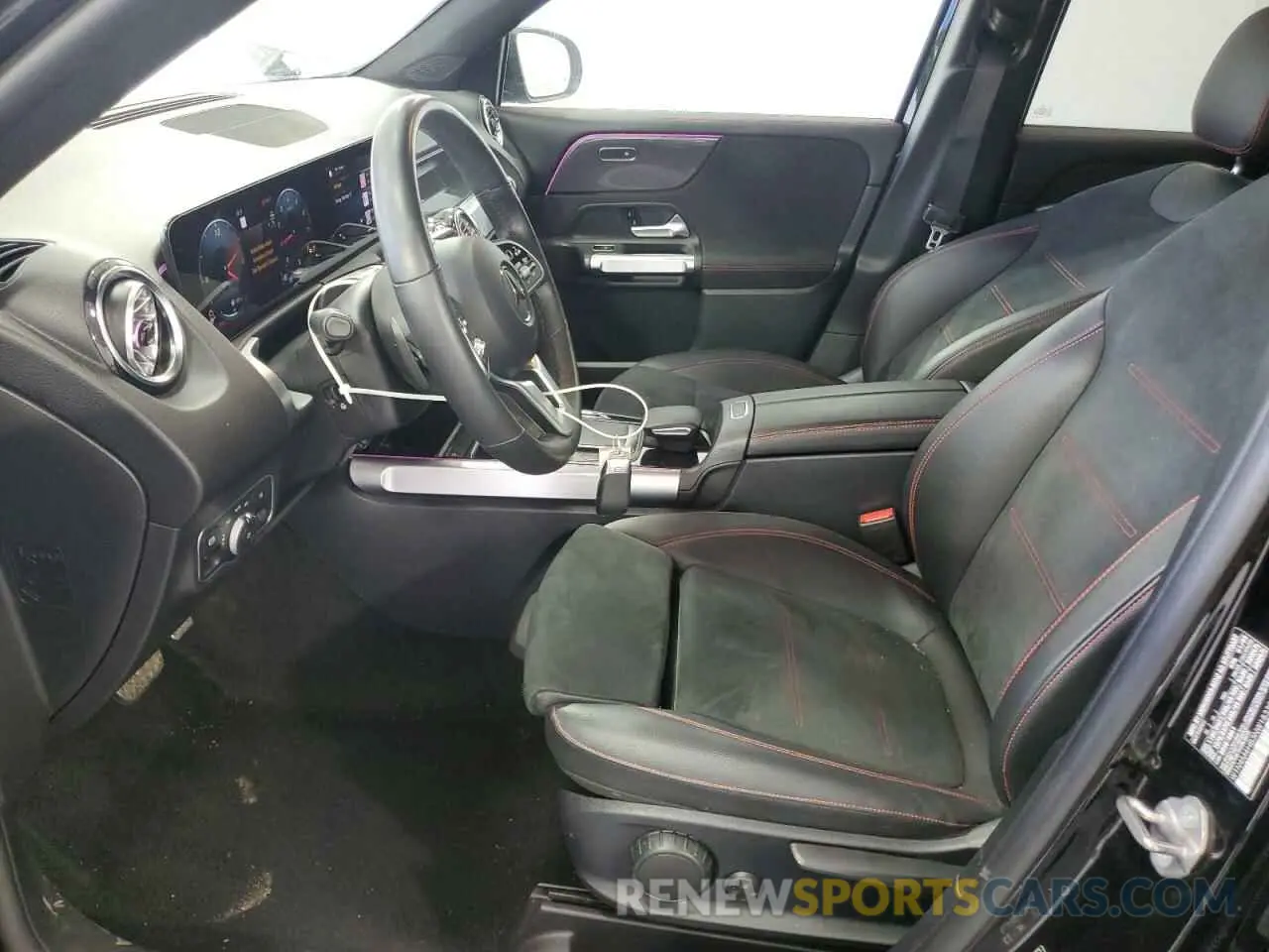 7 Photograph of a damaged car W1N4M4HB3NW183300 MERCEDES-BENZ GLB-CLASS 2022