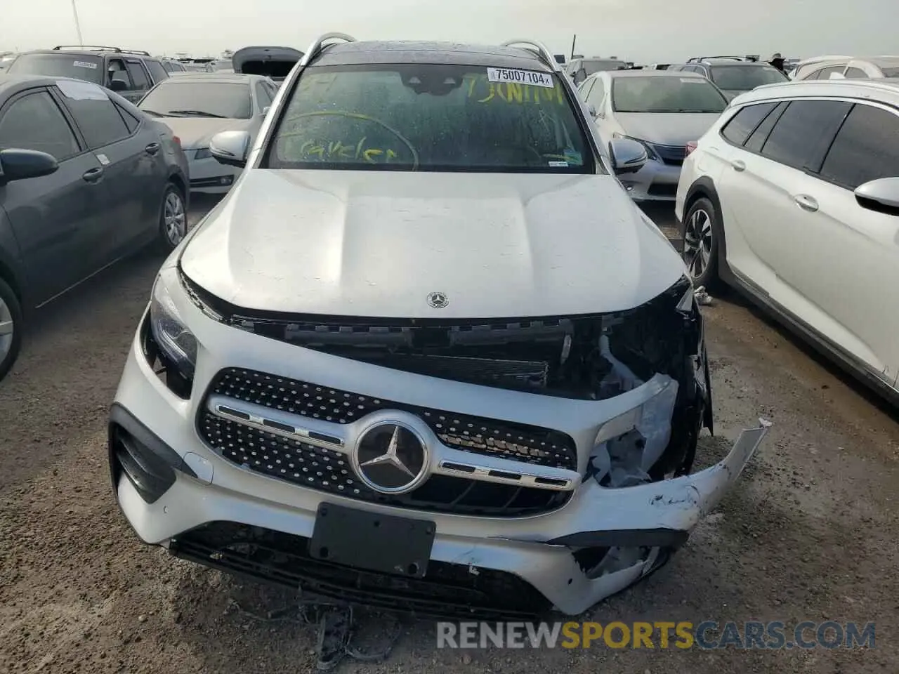 5 Photograph of a damaged car W1N4M4HB8NW237187 MERCEDES-BENZ GLB-CLASS 2022