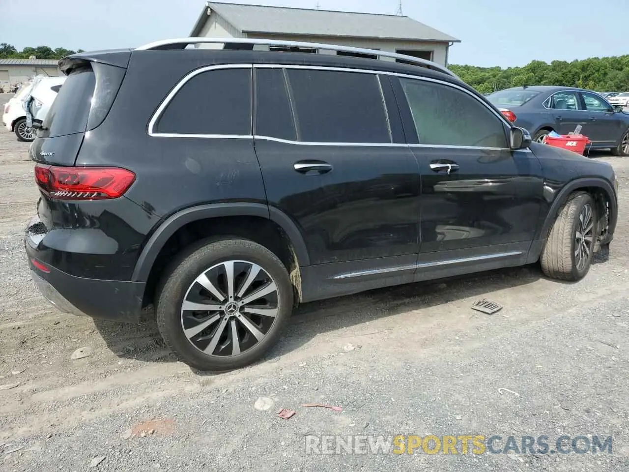 3 Photograph of a damaged car W1N4M4HB9NW239000 MERCEDES-BENZ GLB-CLASS 2022