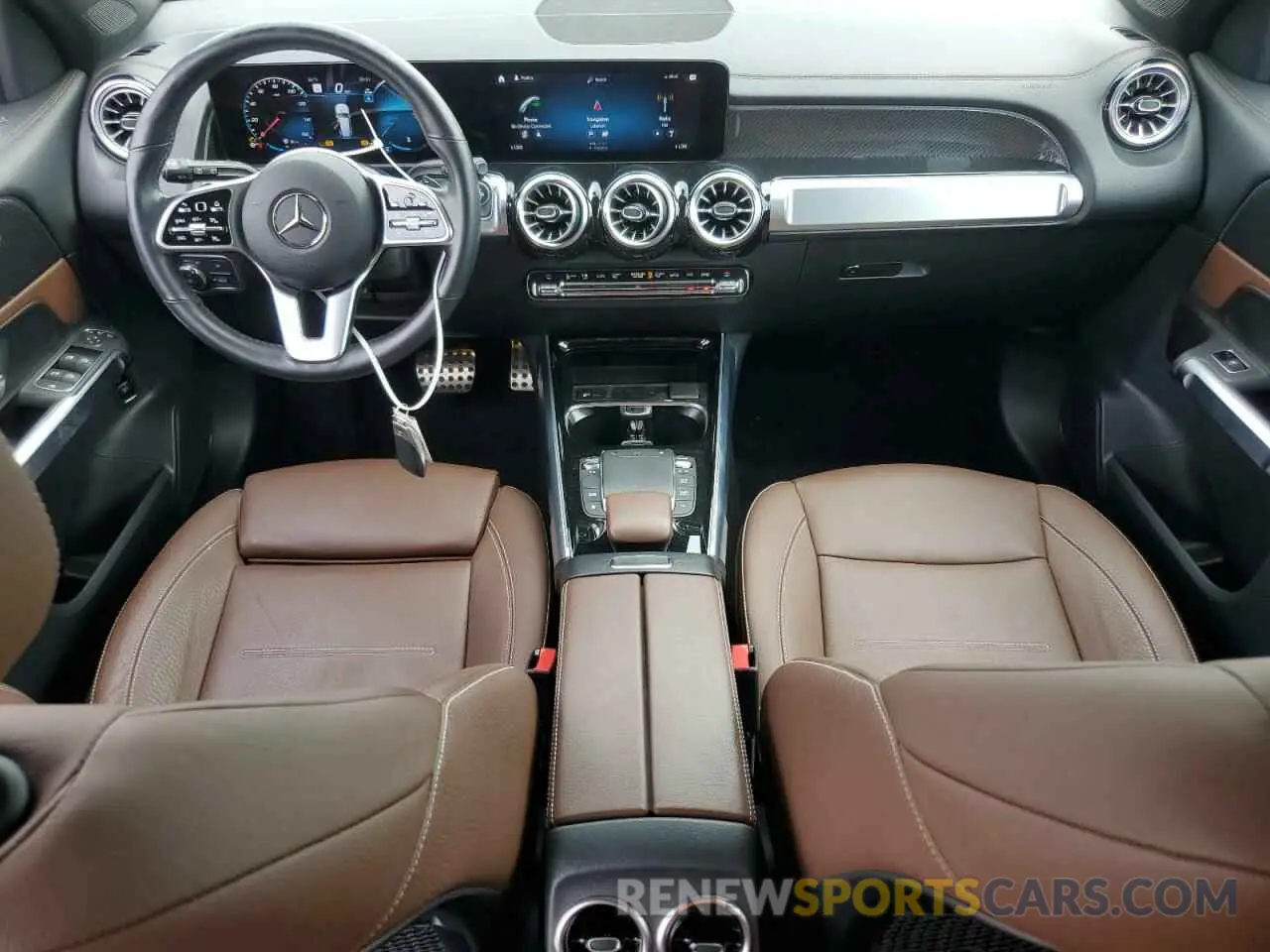 8 Photograph of a damaged car W1N4M4HB9NW242835 MERCEDES-BENZ GLB-CLASS 2022