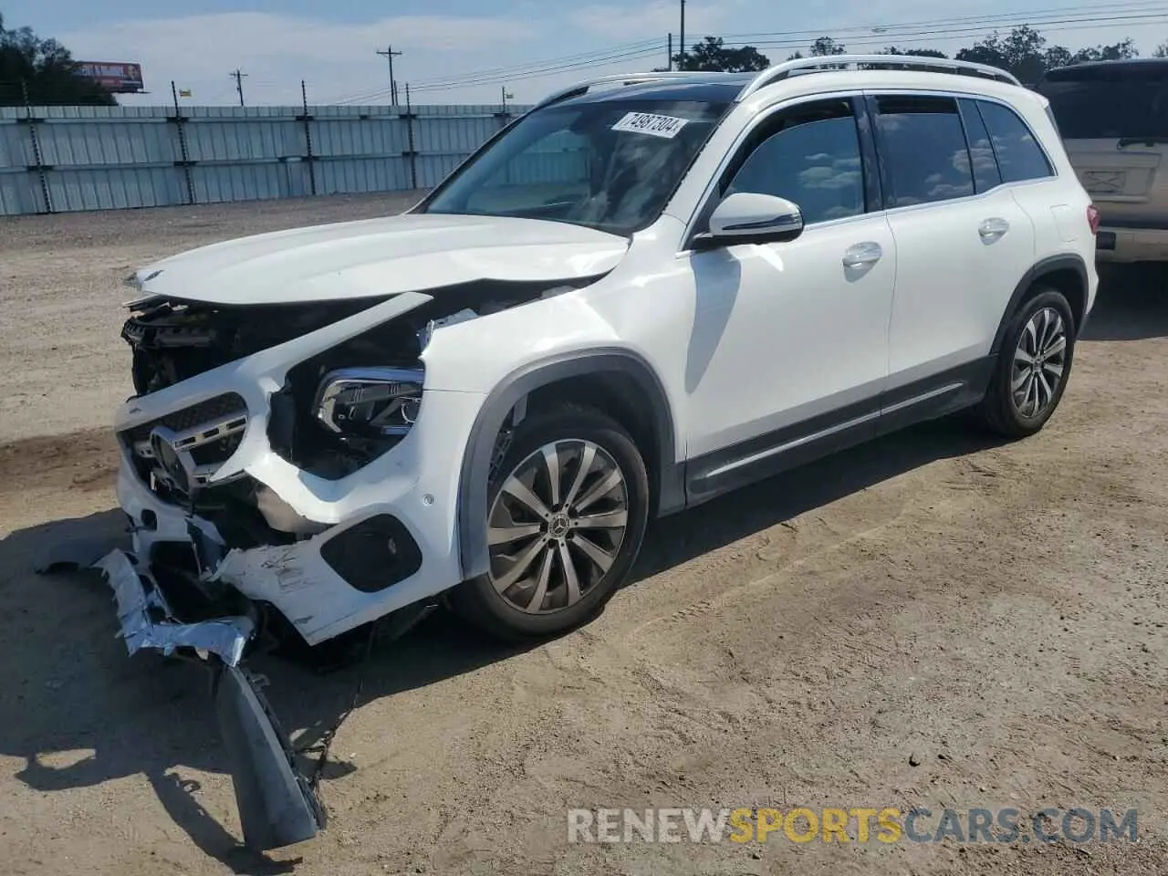 1 Photograph of a damaged car W1N4M4GB5PW261290 MERCEDES-BENZ GLB-CLASS 2023