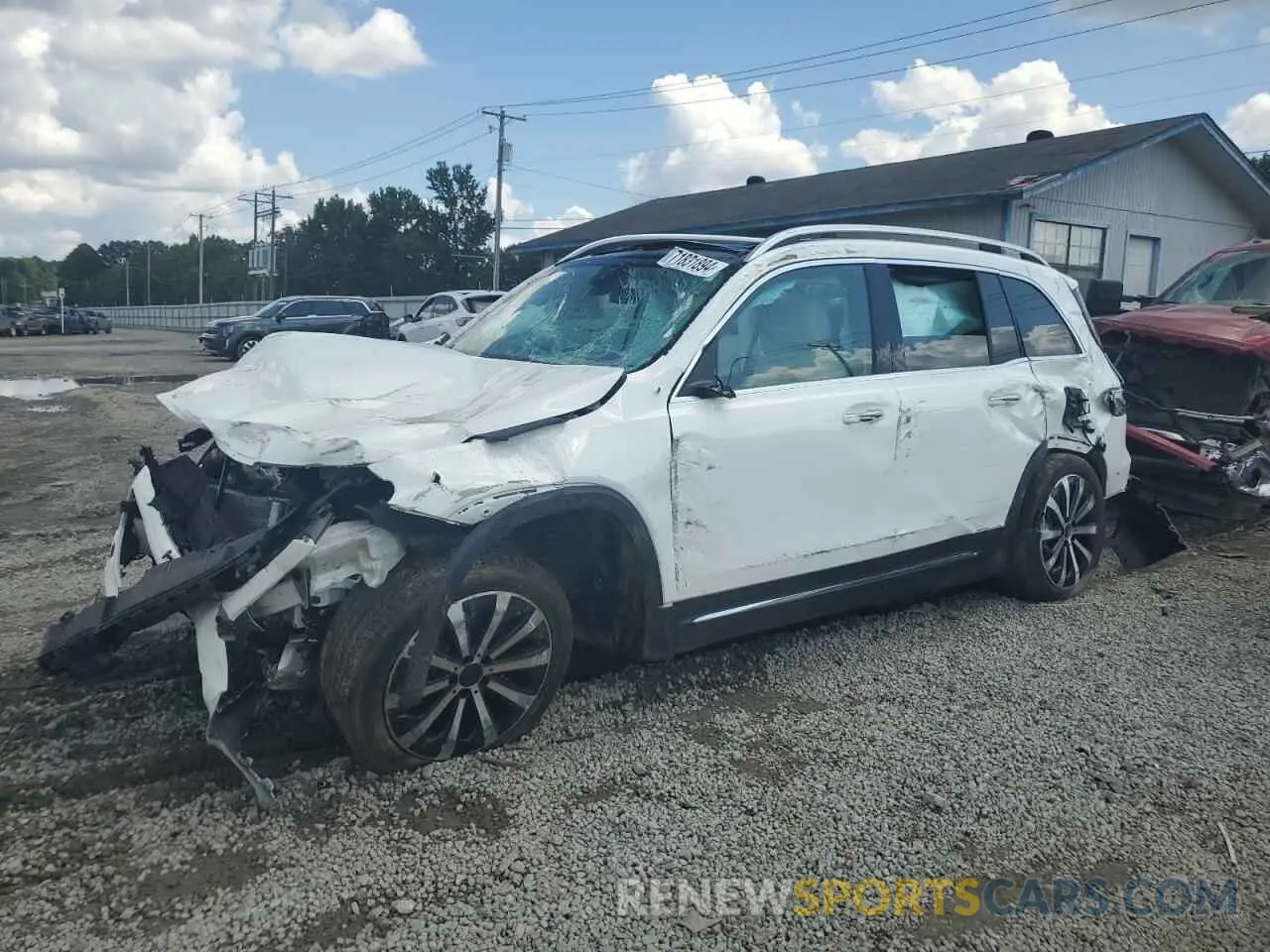 1 Photograph of a damaged car W1N4M4HB3PW287062 MERCEDES-BENZ GLB-CLASS 2023