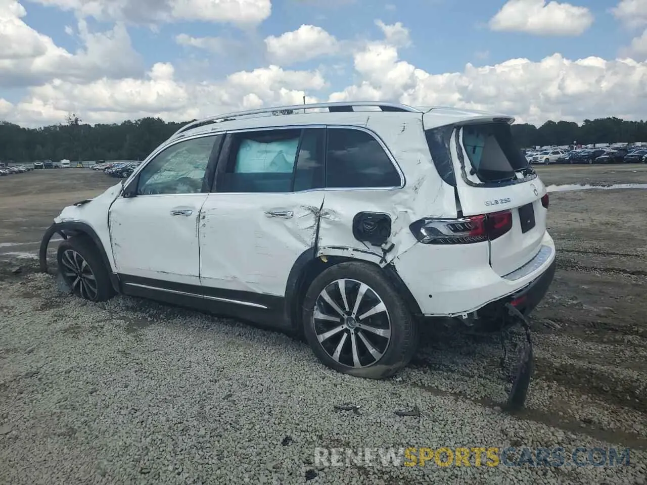 2 Photograph of a damaged car W1N4M4HB3PW287062 MERCEDES-BENZ GLB-CLASS 2023
