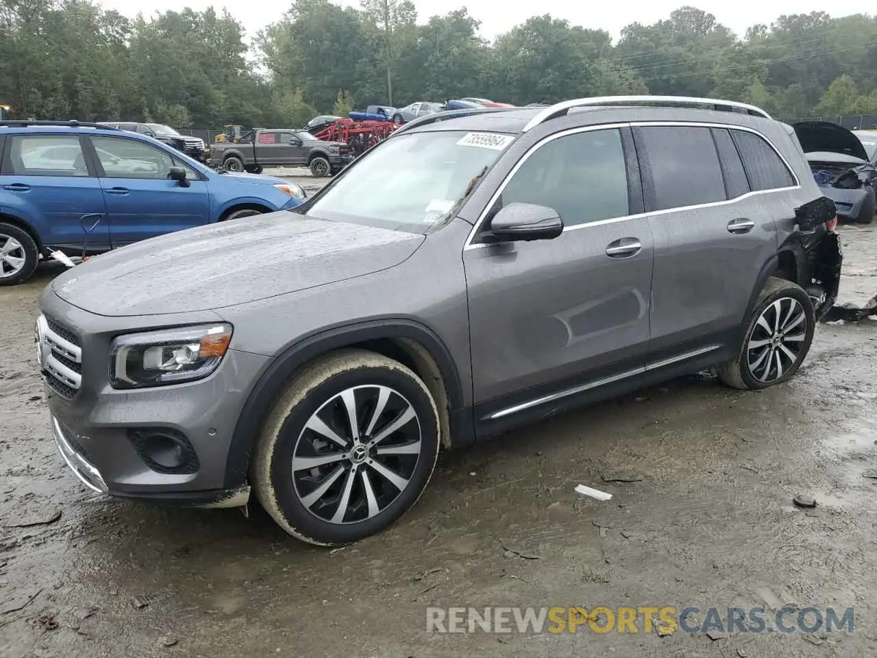 1 Photograph of a damaged car W1N4M4HB9PW329945 MERCEDES-BENZ GLB-CLASS 2023