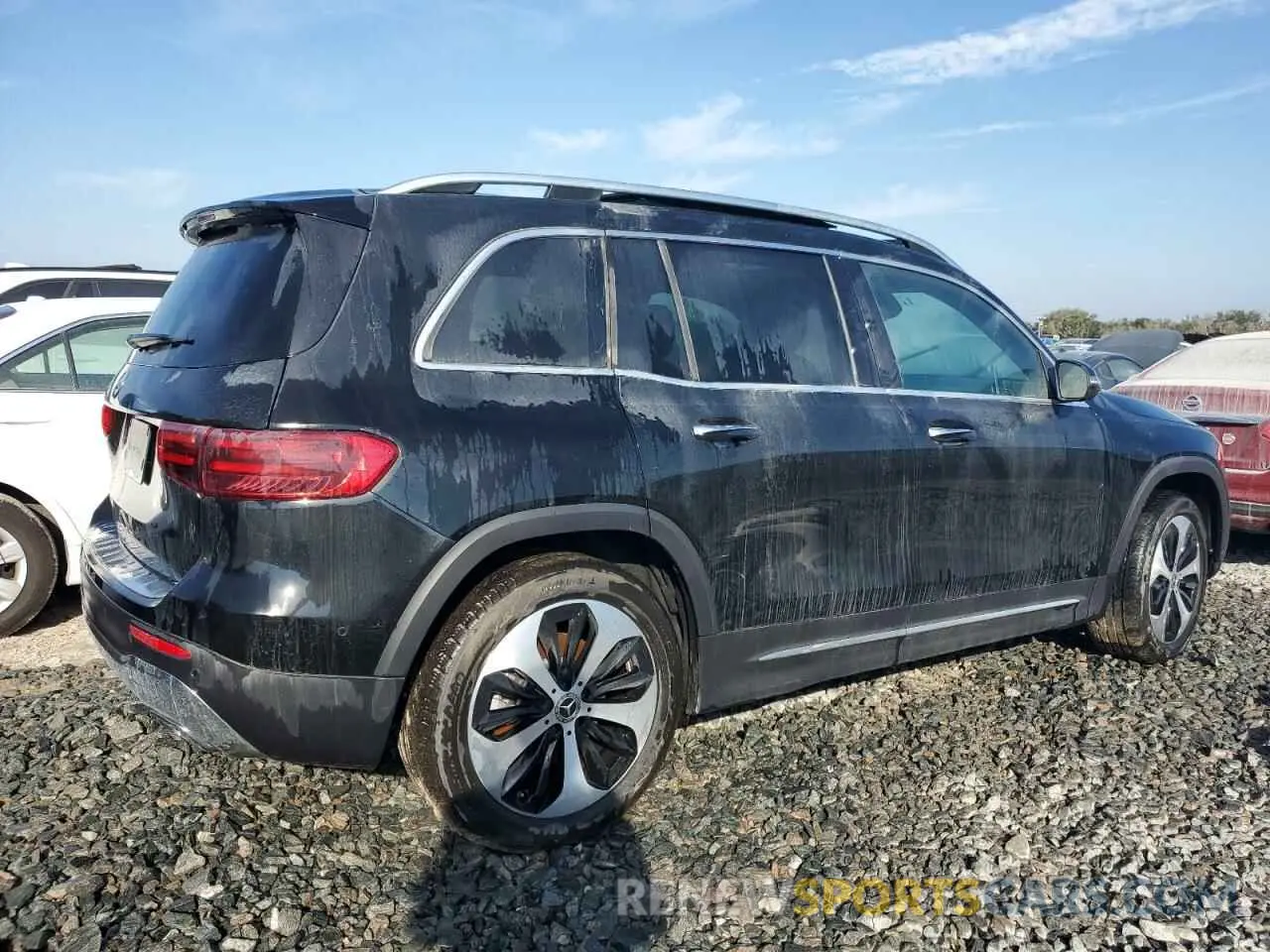 3 Photograph of a damaged car W1N4M4GB2RW379820 MERCEDES-BENZ GLB-CLASS 2024