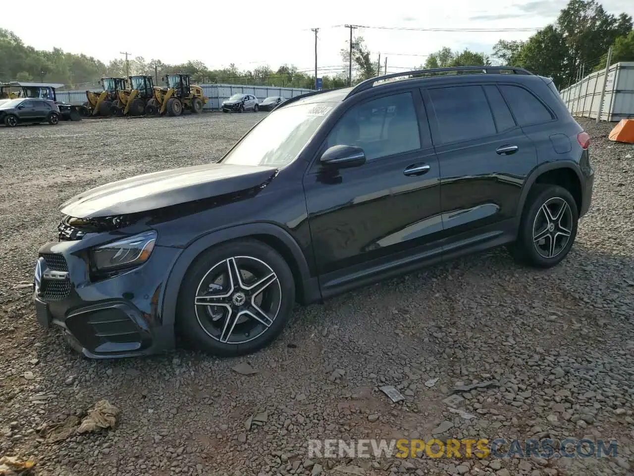 1 Photograph of a damaged car W1N4M4HB4RW350592 MERCEDES-BENZ GLB-CLASS 2024
