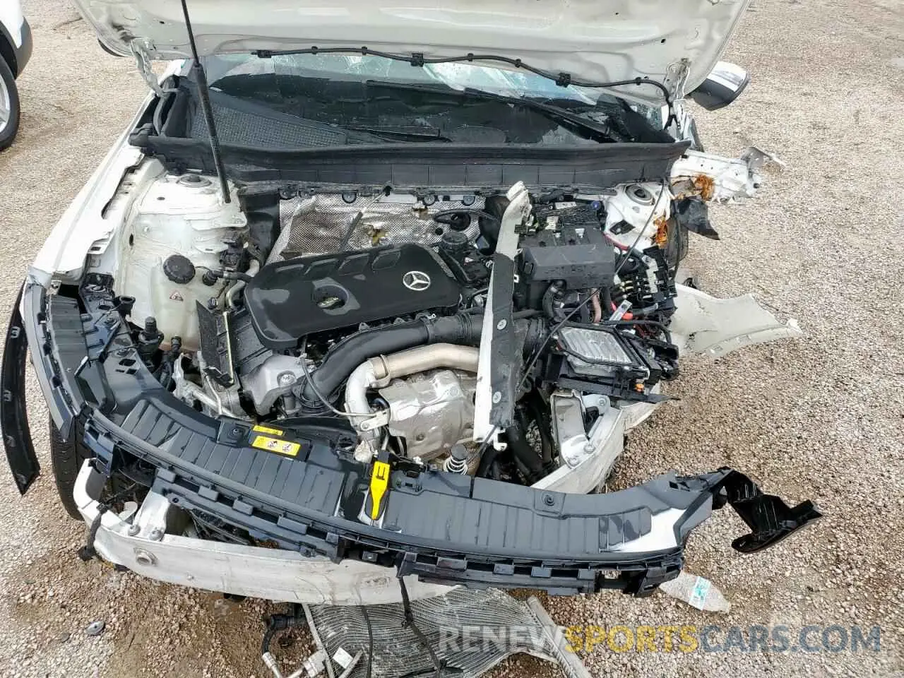 12 Photograph of a damaged car W1N4M4GB8SW383909 MERCEDES-BENZ GLB-CLASS 2025