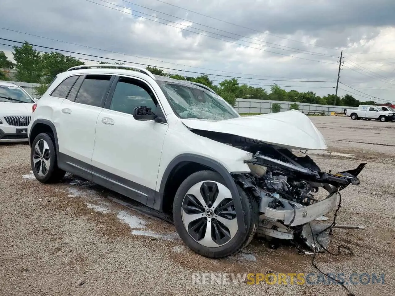 4 Photograph of a damaged car W1N4M4GB8SW383909 MERCEDES-BENZ GLB-CLASS 2025