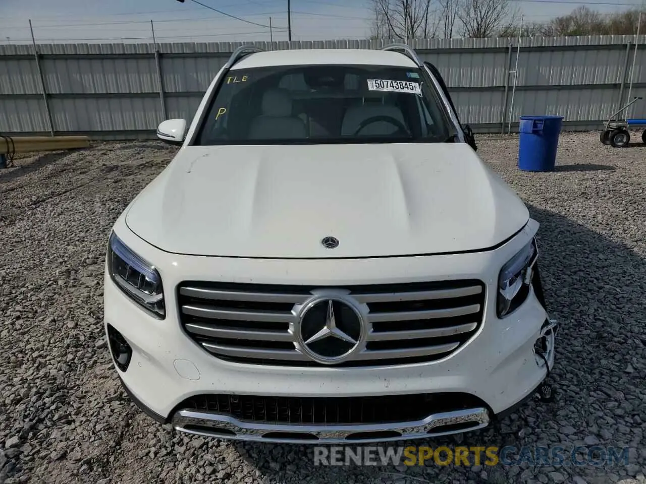 5 Photograph of a damaged car W1N4M4HB1SW407434 MERCEDES-BENZ GLB-CLASS 2025