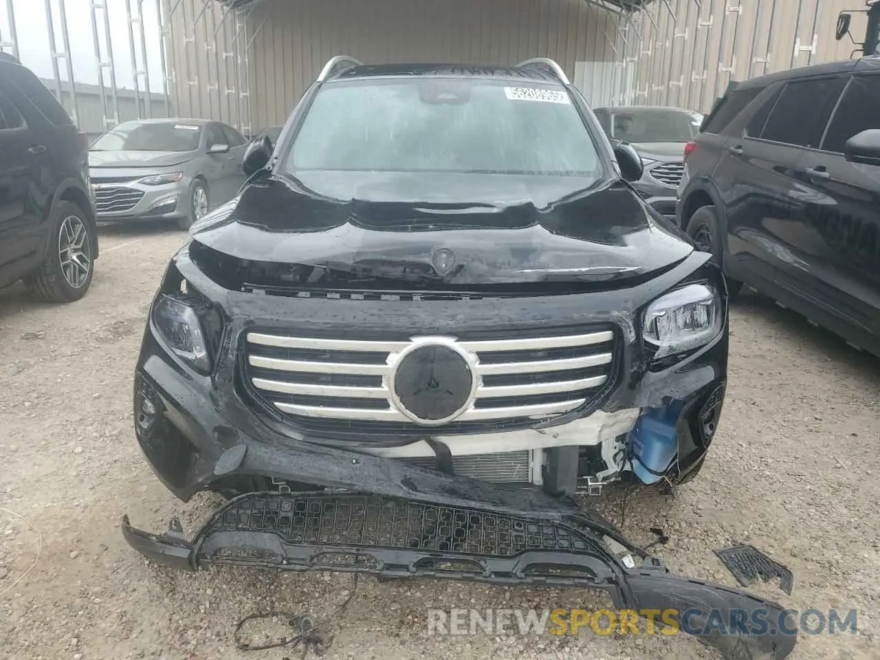 5 Photograph of a damaged car W1N4M4HB4SW399135 MERCEDES-BENZ GLB-CLASS 2025