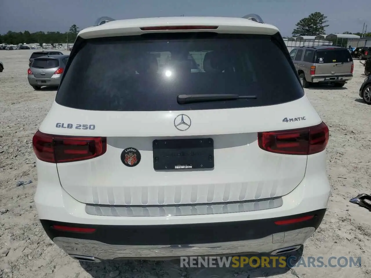 6 Photograph of a damaged car W1N4M4HB7SW384368 MERCEDES-BENZ GLB-CLASS 2025