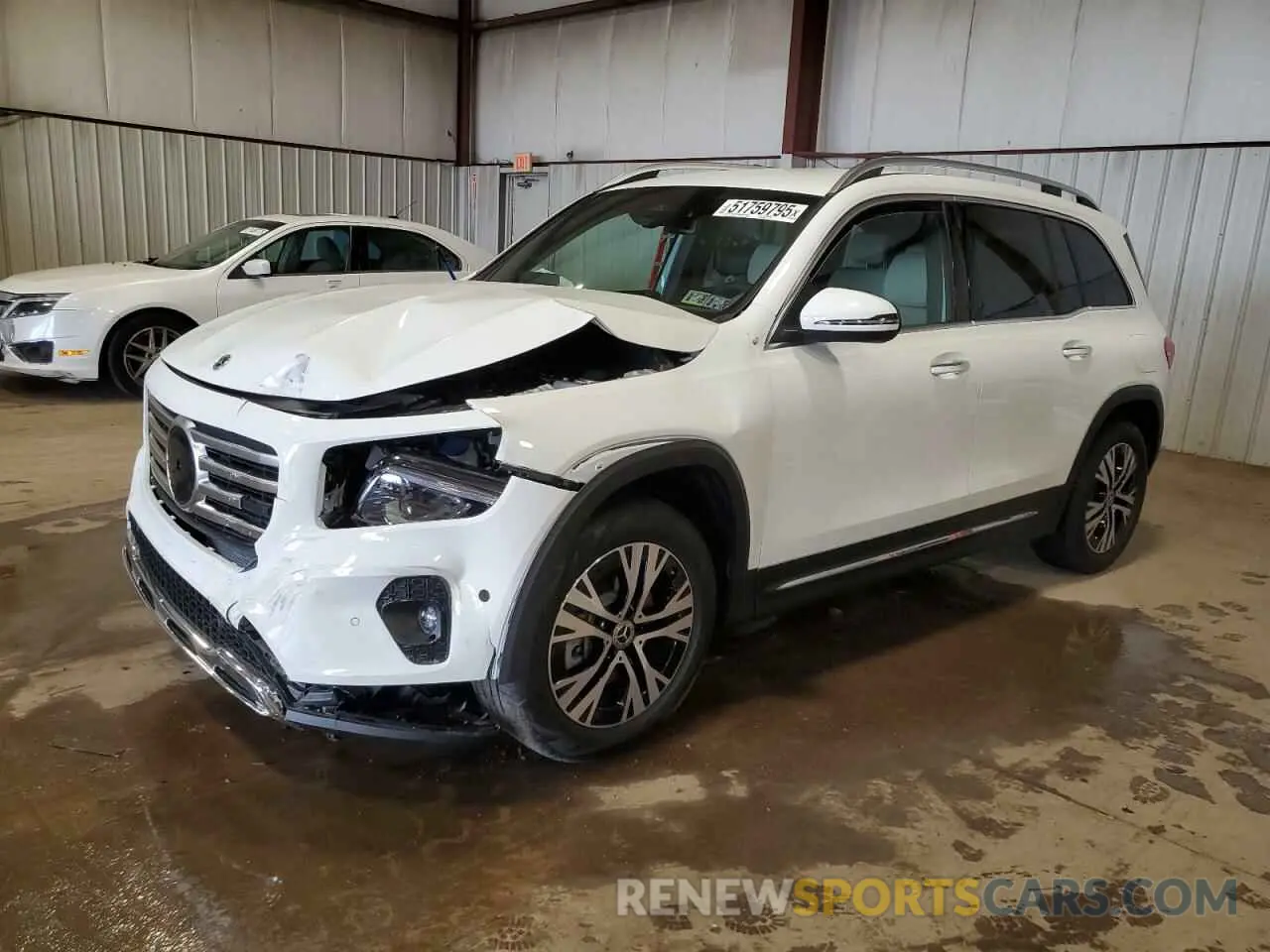1 Photograph of a damaged car W1N4M4HB8SW398506 MERCEDES-BENZ GLB-CLASS 2025