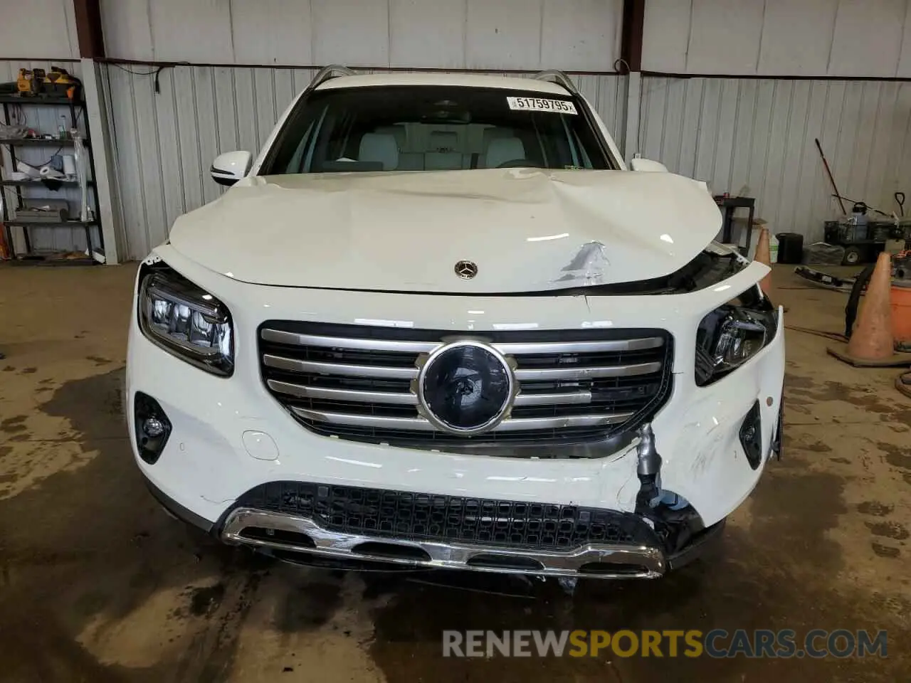 5 Photograph of a damaged car W1N4M4HB8SW398506 MERCEDES-BENZ GLB-CLASS 2025