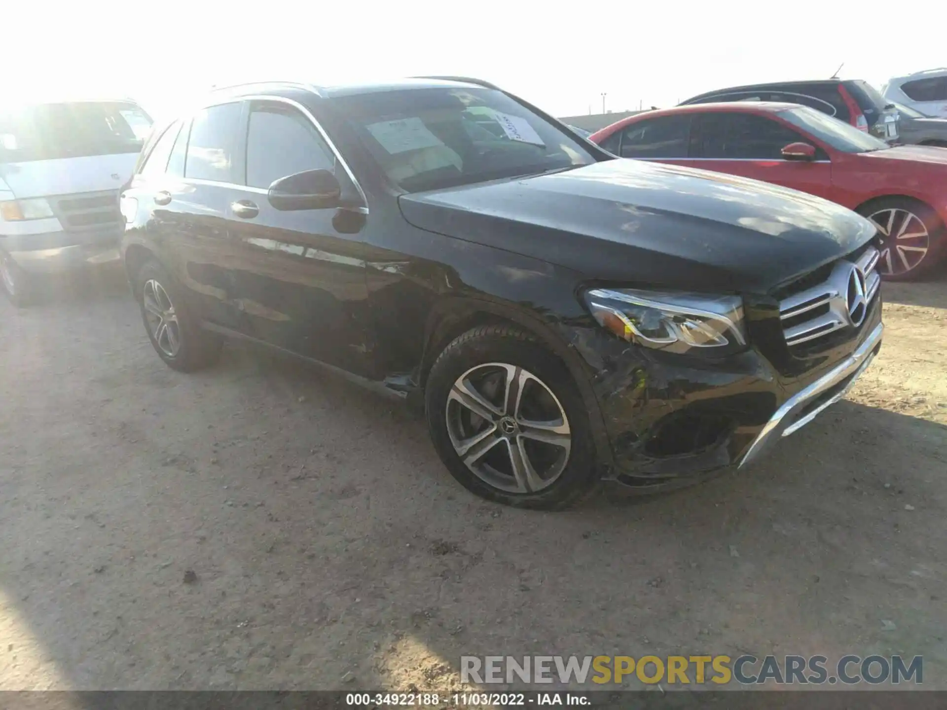 1 Photograph of a damaged car WDC0G4JB0KV154856 MERCEDES-BENZ GLC 2019