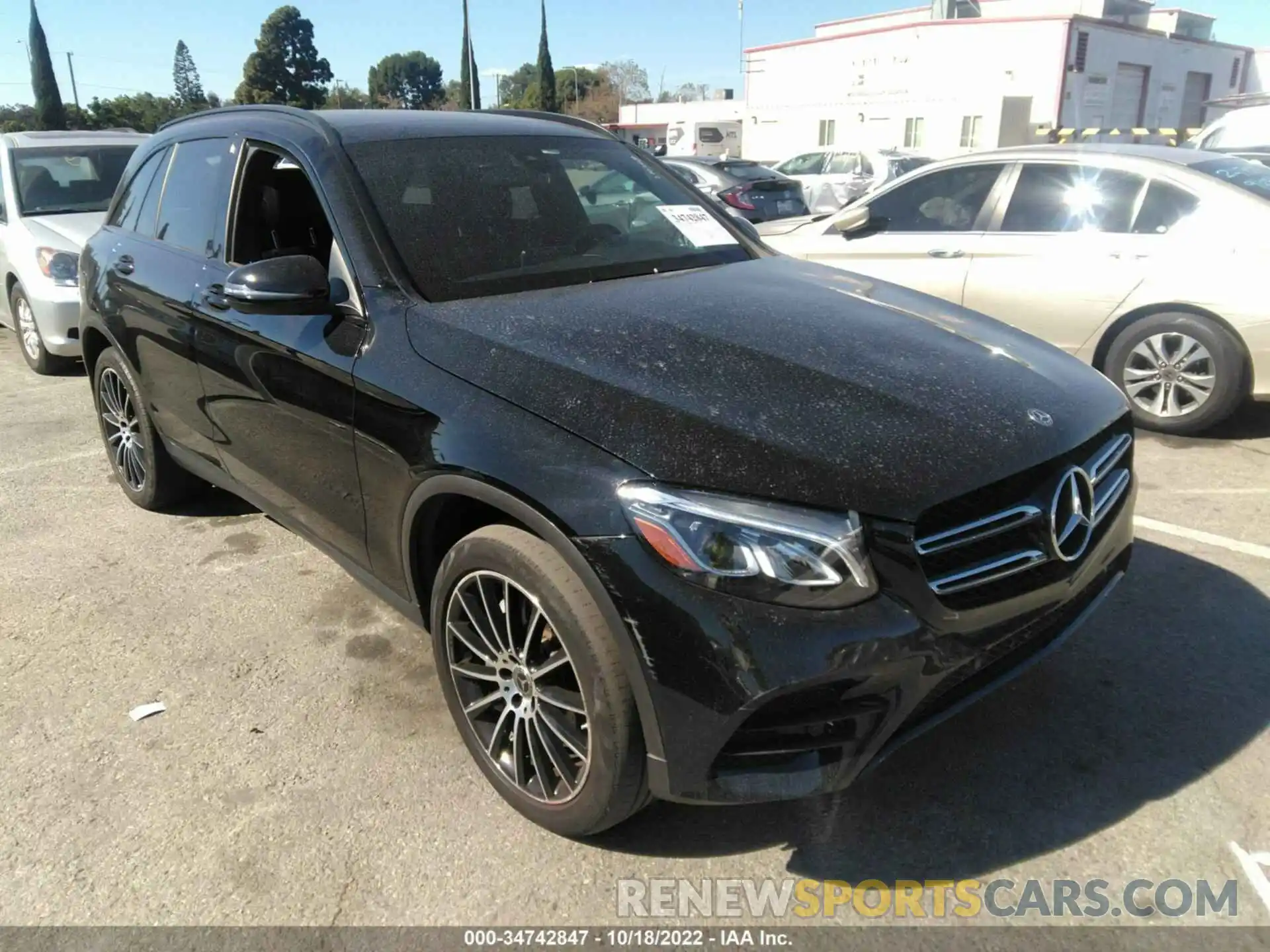 1 Photograph of a damaged car WDC0G4JB1KV136480 MERCEDES-BENZ GLC 2019