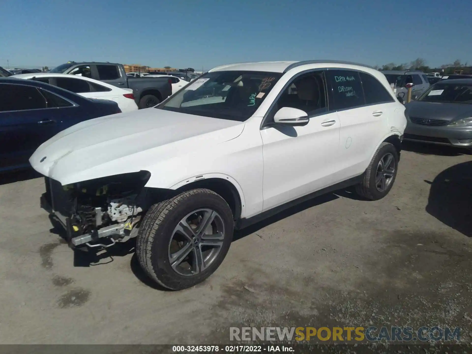 2 Photograph of a damaged car WDC0G4JB1KV141369 MERCEDES-BENZ GLC 2019