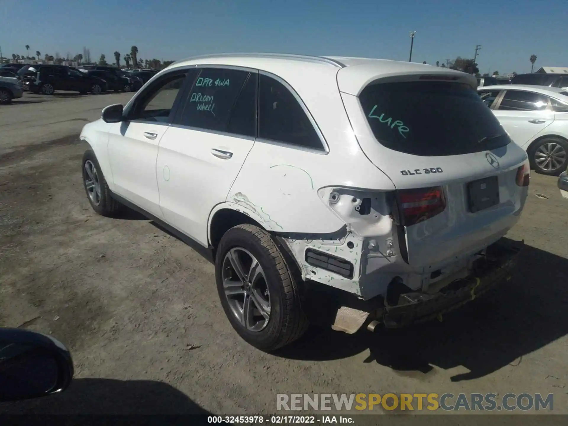 3 Photograph of a damaged car WDC0G4JB1KV141369 MERCEDES-BENZ GLC 2019