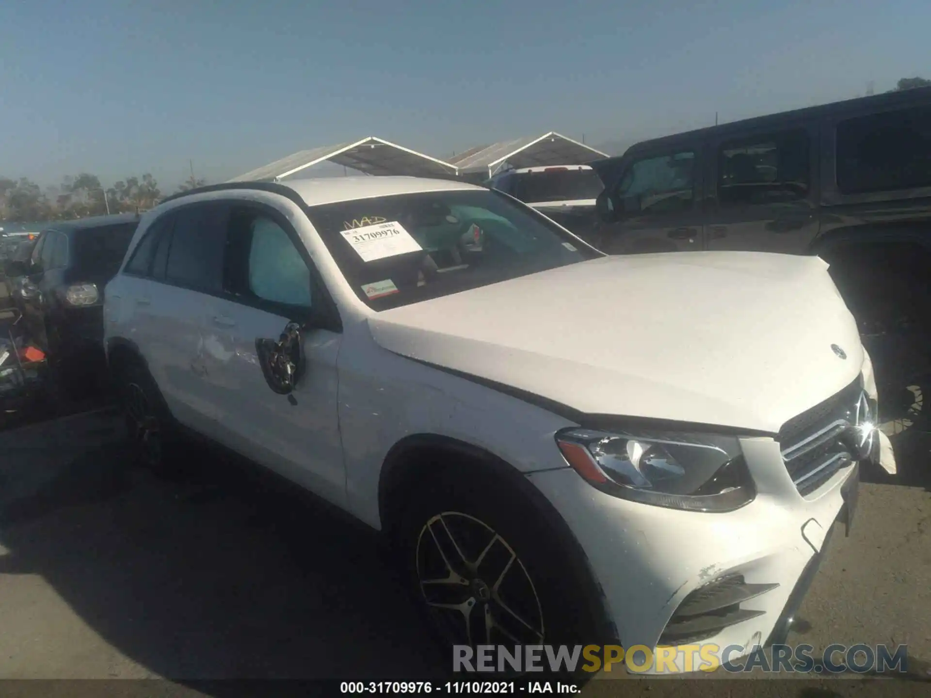 1 Photograph of a damaged car WDC0G4JB2KV145754 MERCEDES-BENZ GLC 2019