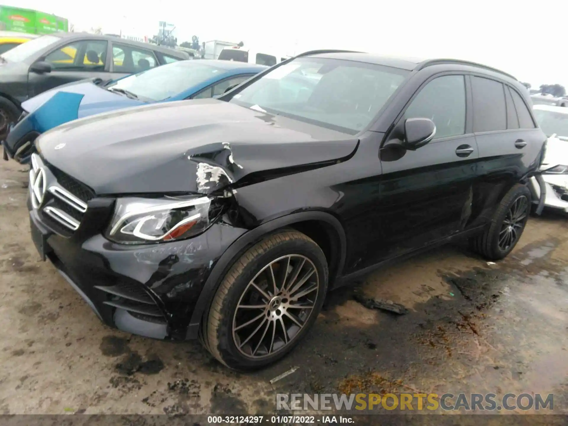 2 Photograph of a damaged car WDC0G4JB2KV180195 MERCEDES-BENZ GLC 2019