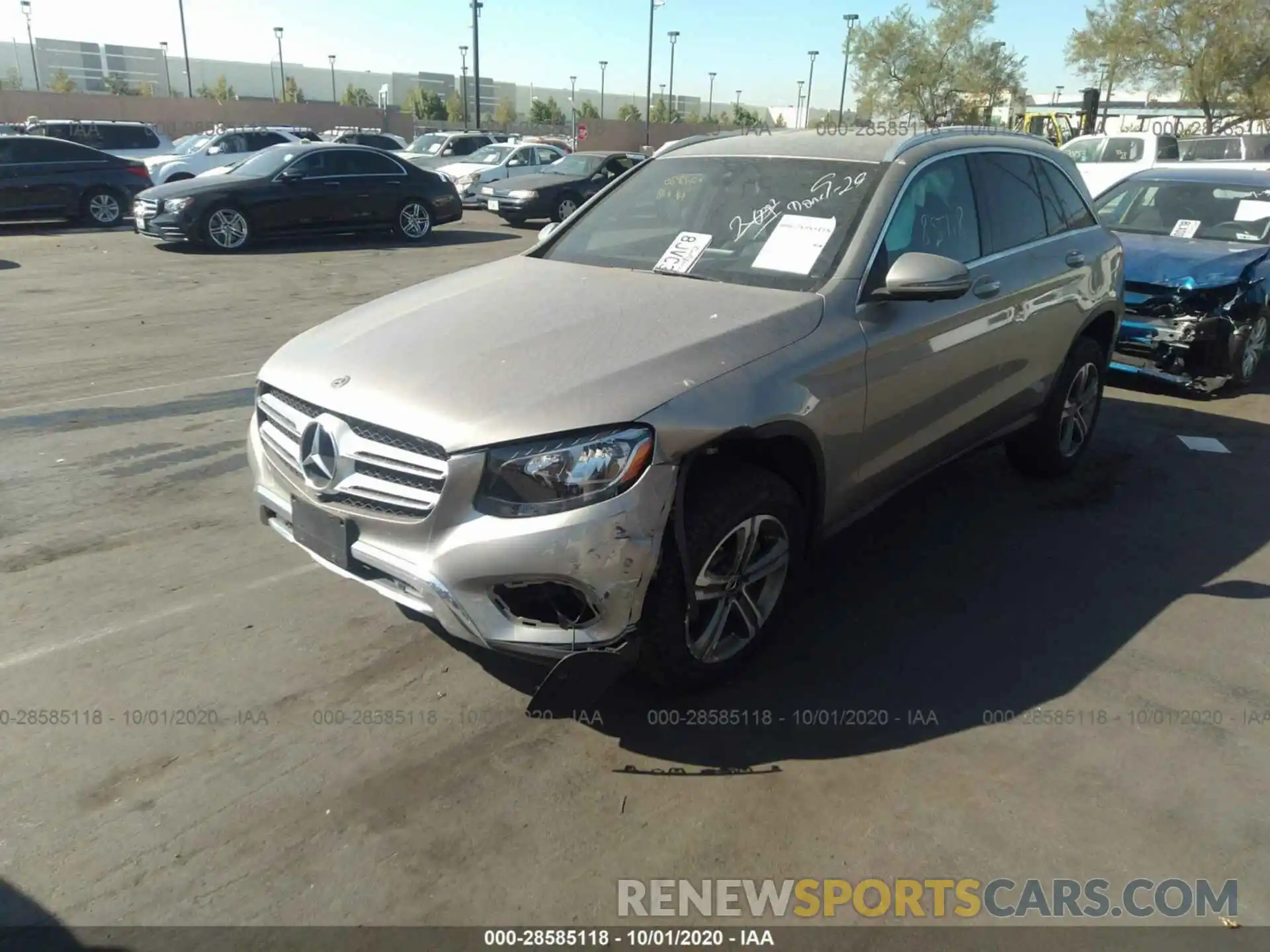 6 Photograph of a damaged car WDC0G4JB3KF617891 MERCEDES-BENZ GLC 2019