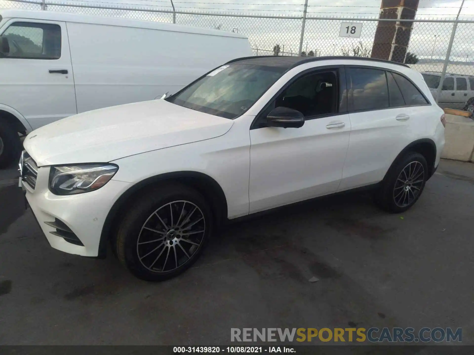 2 Photograph of a damaged car WDC0G4JB3KV117431 MERCEDES-BENZ GLC 2019