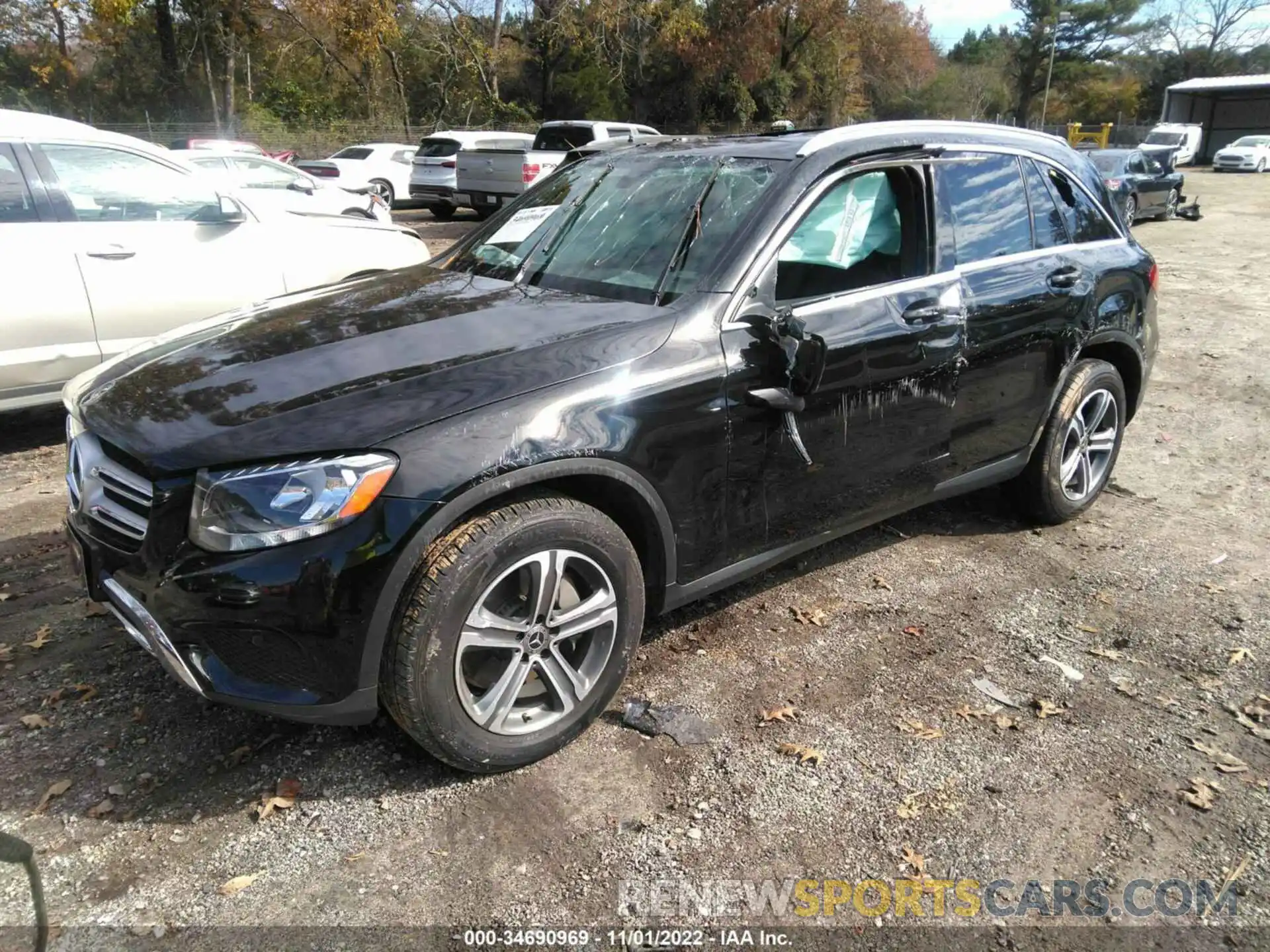 2 Photograph of a damaged car WDC0G4JB4KF480332 MERCEDES-BENZ GLC 2019