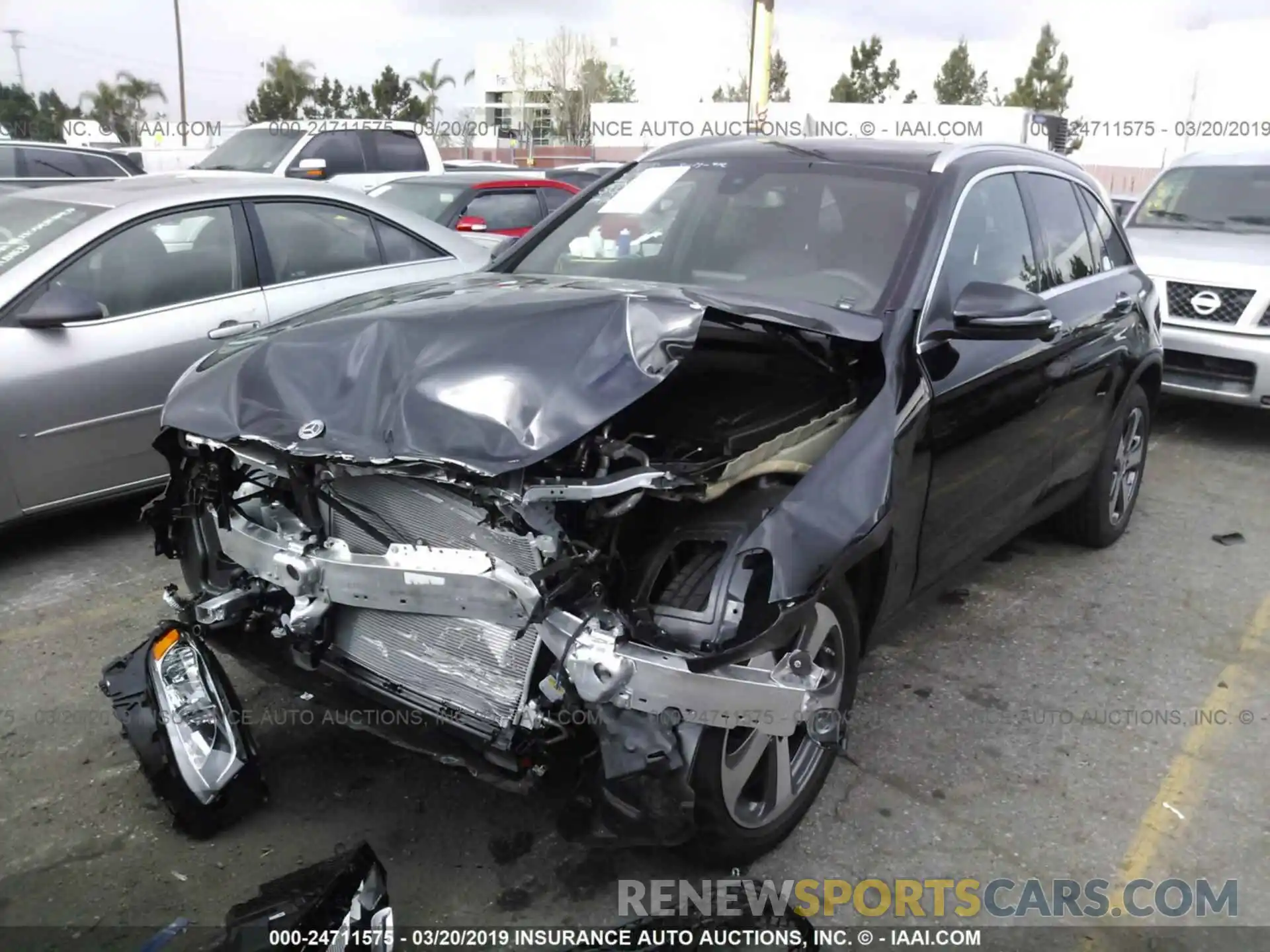 2 Photograph of a damaged car WDC0G4JB4KV128048 MERCEDES-BENZ GLC 2019