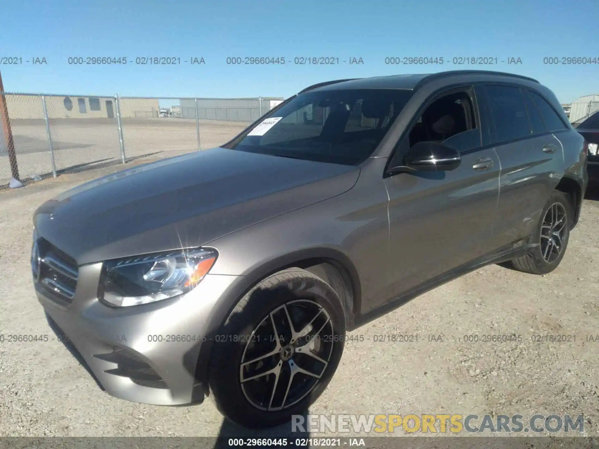 2 Photograph of a damaged car WDC0G4JB5KV118015 MERCEDES-BENZ GLC 2019