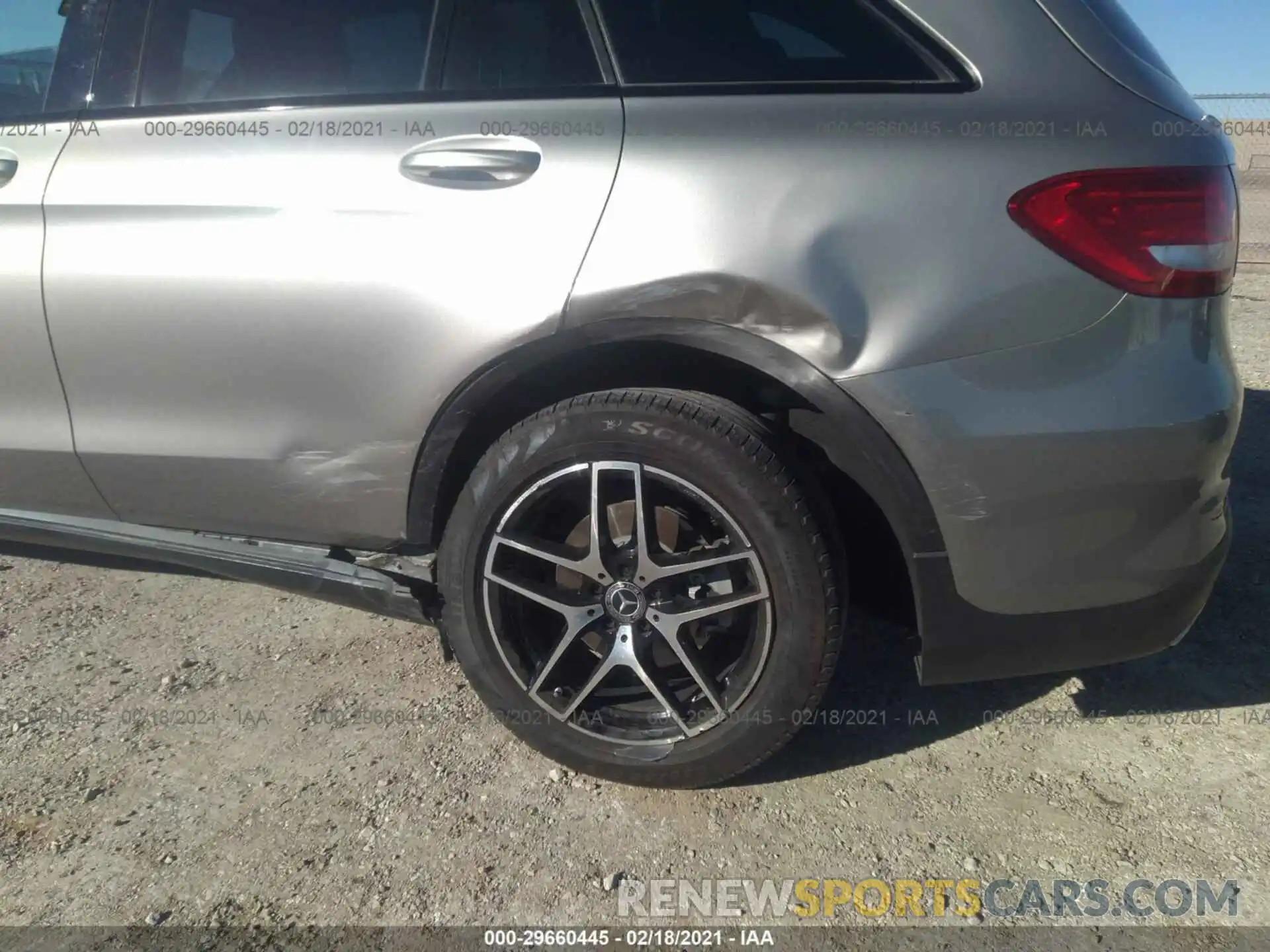 6 Photograph of a damaged car WDC0G4JB5KV118015 MERCEDES-BENZ GLC 2019