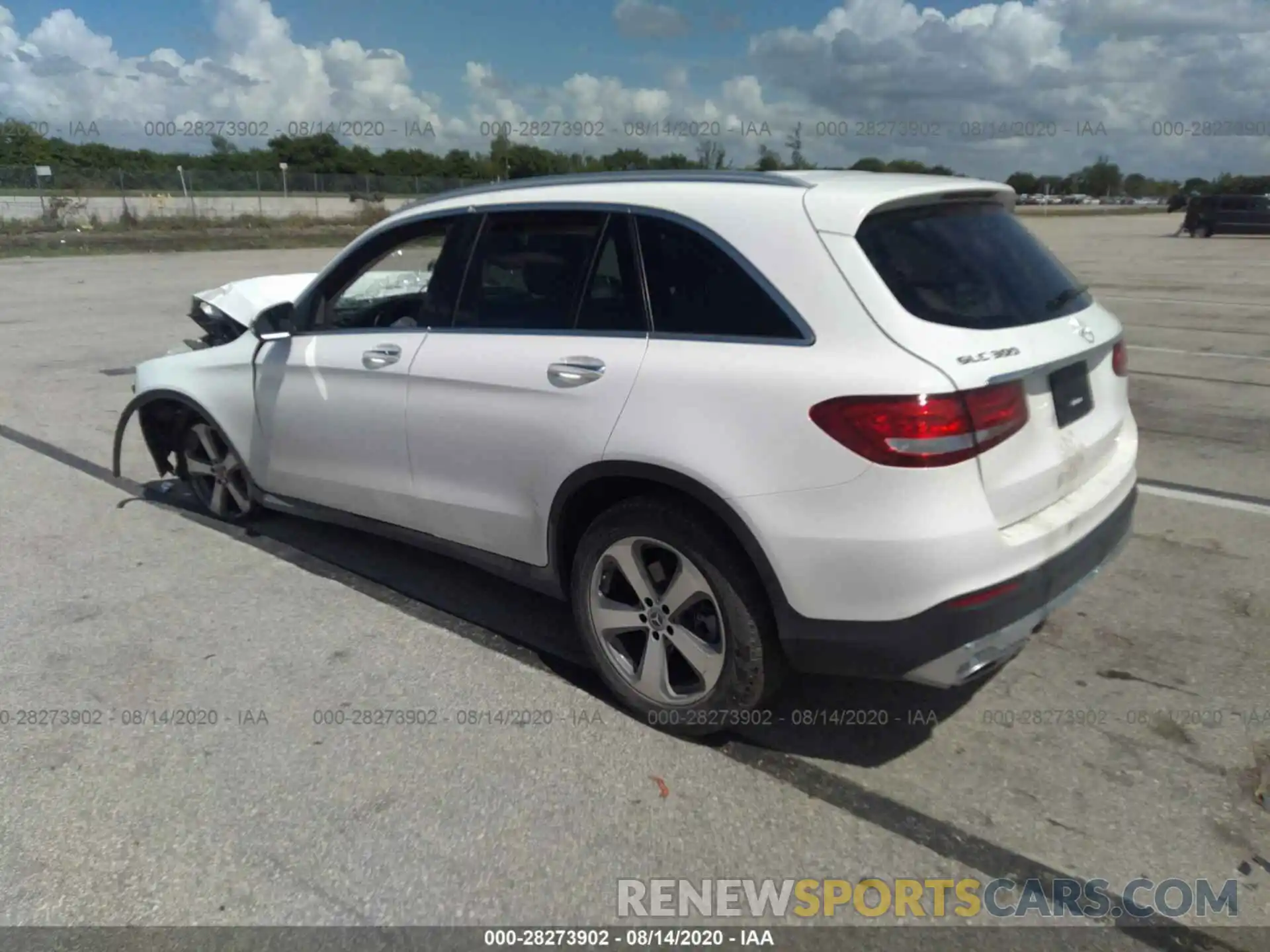 3 Photograph of a damaged car WDC0G4JB5KV118810 MERCEDES-BENZ GLC 2019